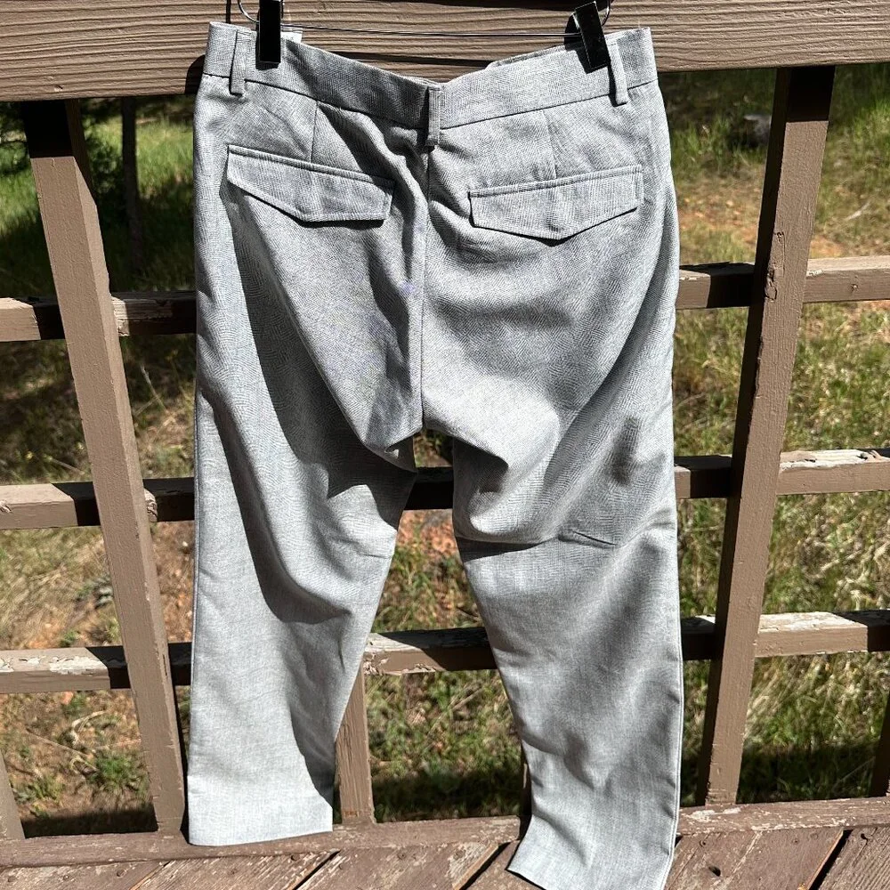 NWT ASOS Topman Men's Dress Pants Black + White Gaberdine 30x32